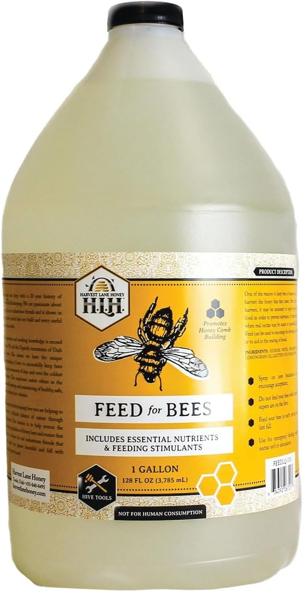 Harvest Lane Honey Feedlq-103 1 Gallon Liquid Bee Feed, 1 Count